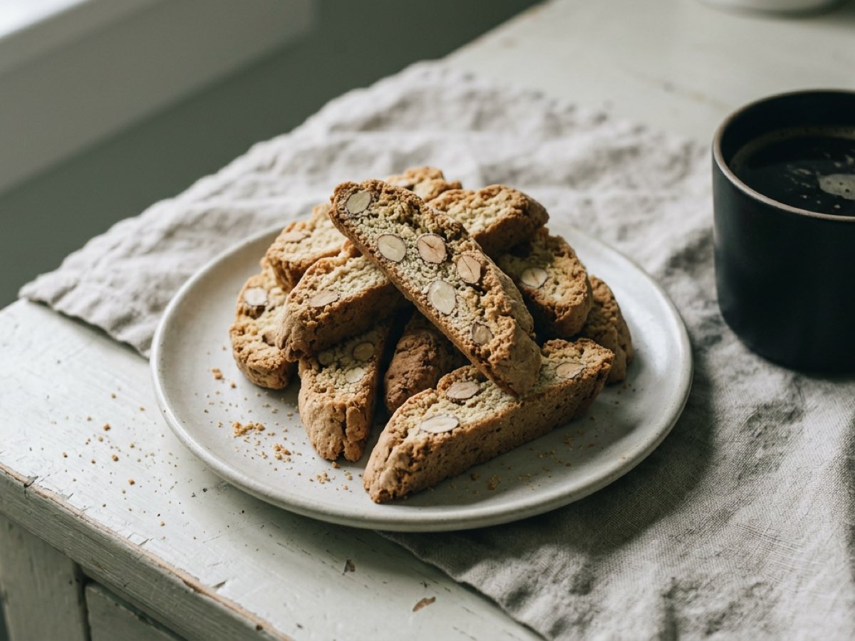 Illustration of Almond Biscotti