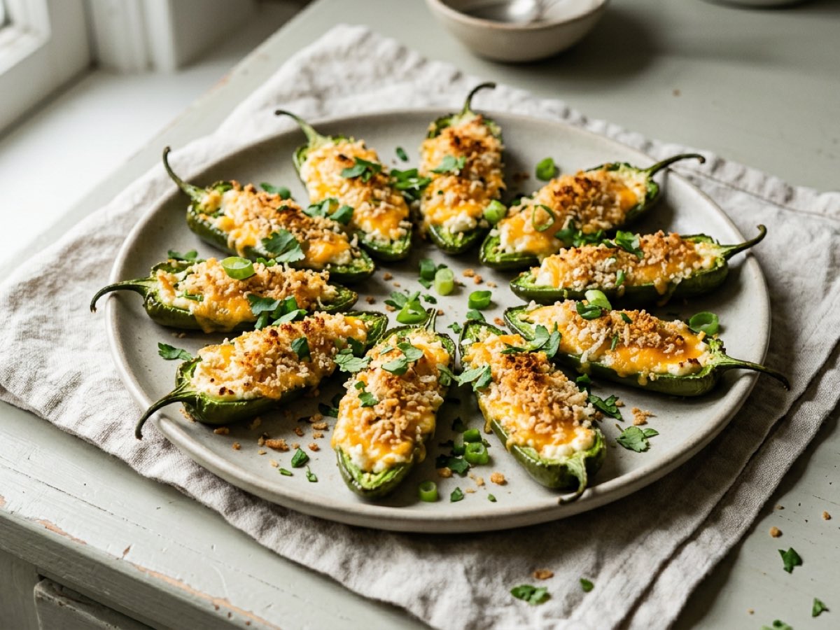 Illustration of Baked Jalapeño Poppers