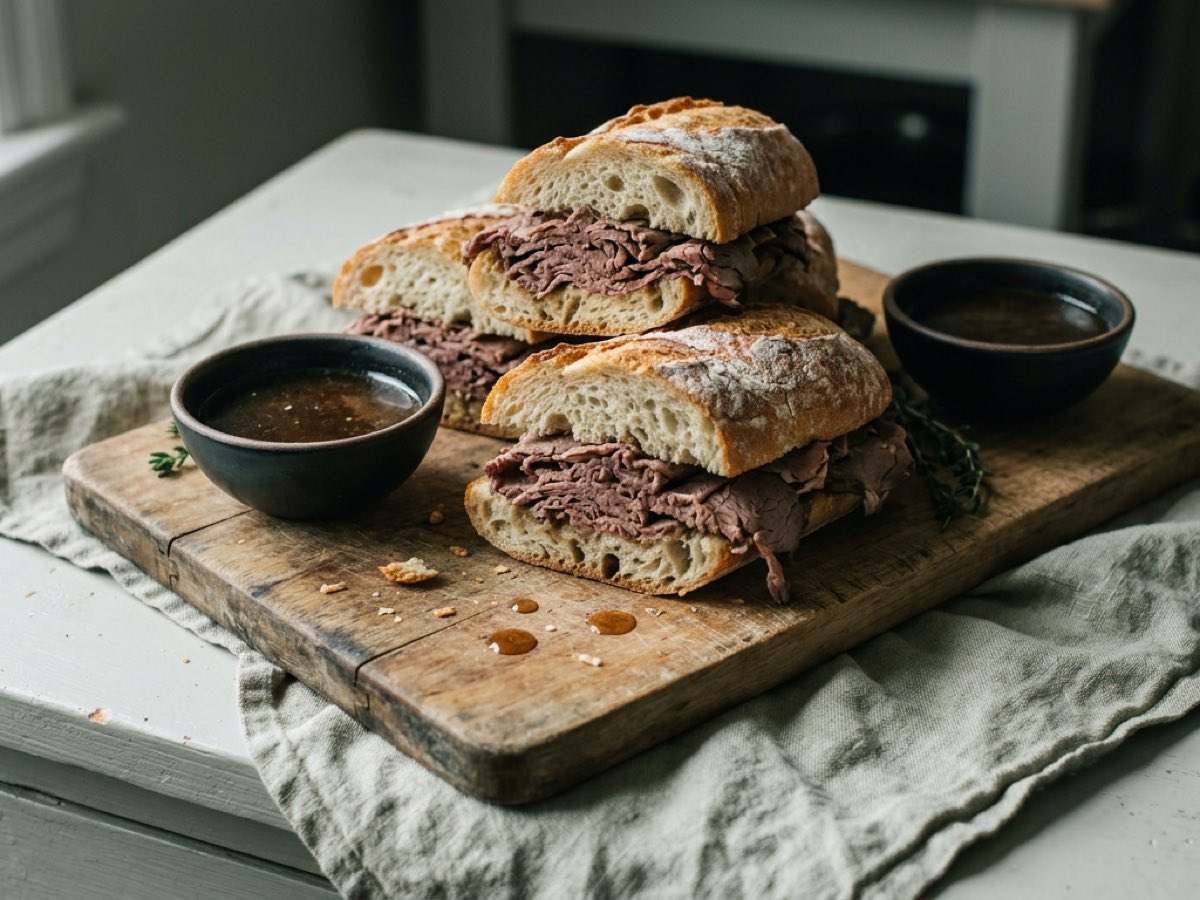 Illustration of French Dip