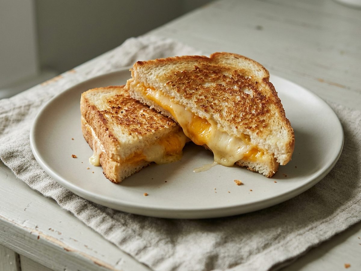 Illustration of Grilled Cheese Sandwich