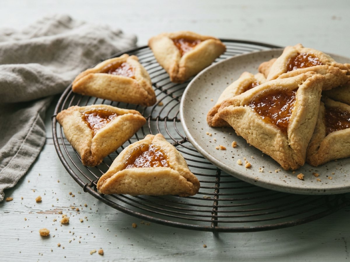 Illustration of Hamantaschen