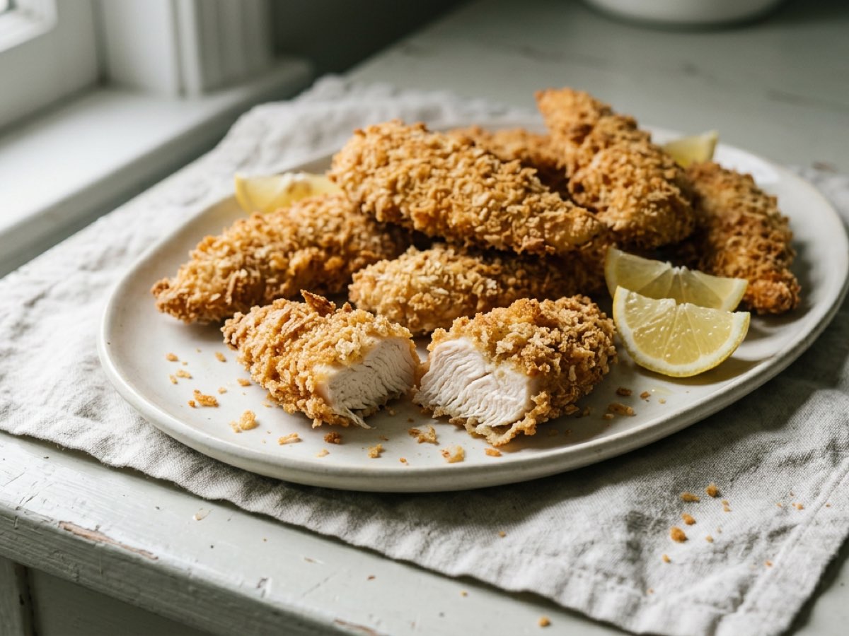 Illustration of Oven-Baked Chicken Tenders