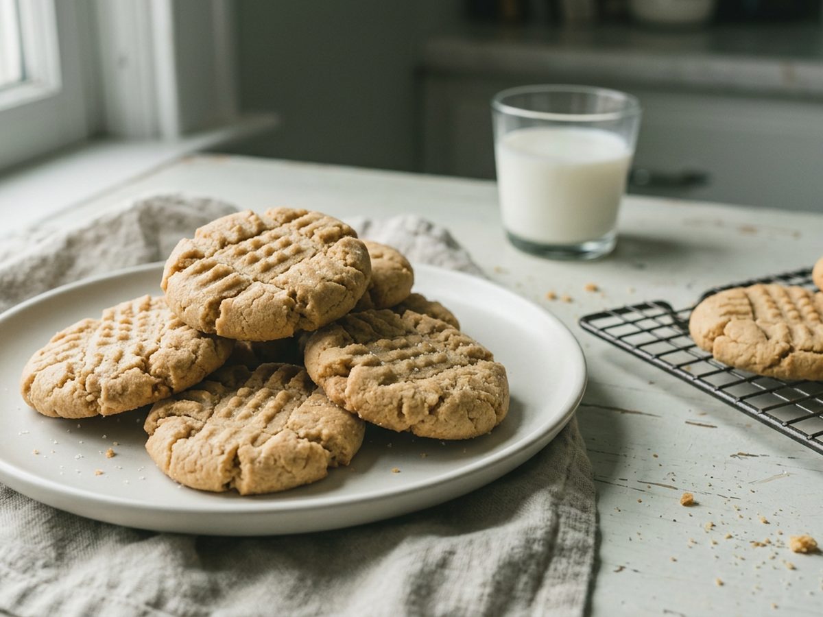 Illustration of Peanut Butter Cookies