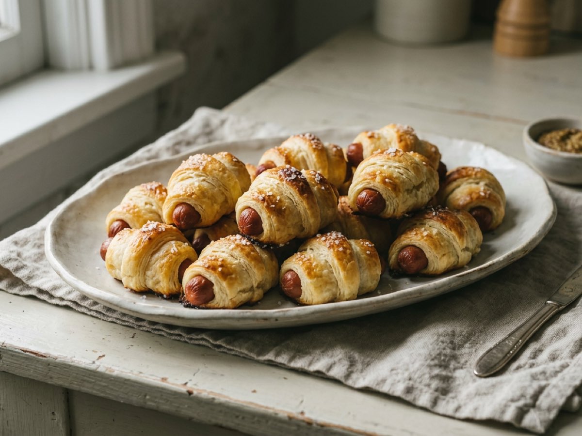 Illustration of Pigs in a Blanket