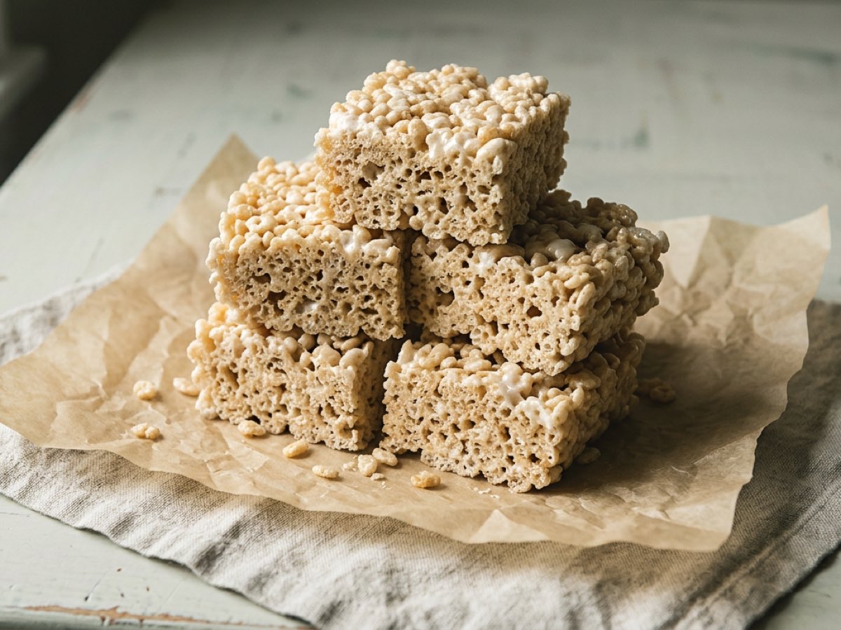 Illustration of Crispy Rice Cereal Treats